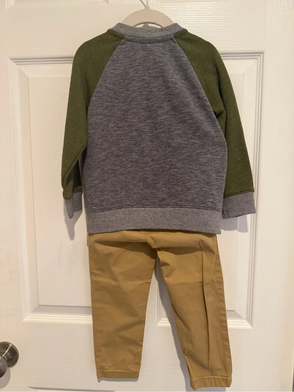 Cherokee OshKosh Boys 3T Jacket Khaki Pants 2 Piece Outfit Set